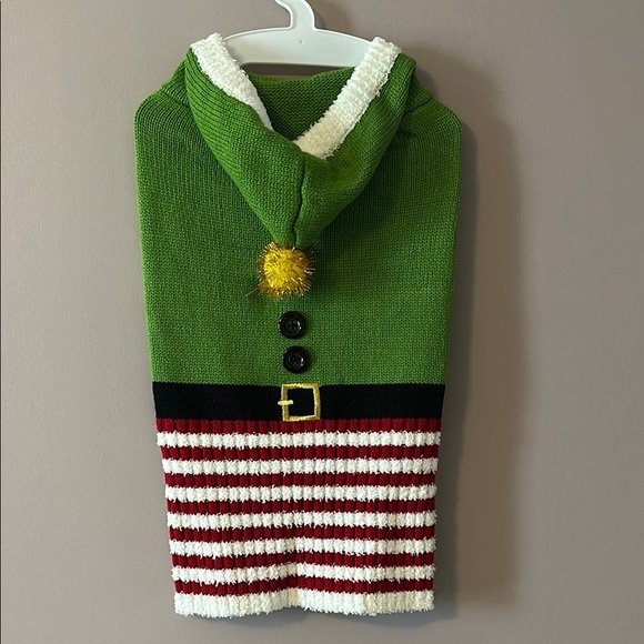 Fabdog Other - Festive Green Elf Dog Sweater